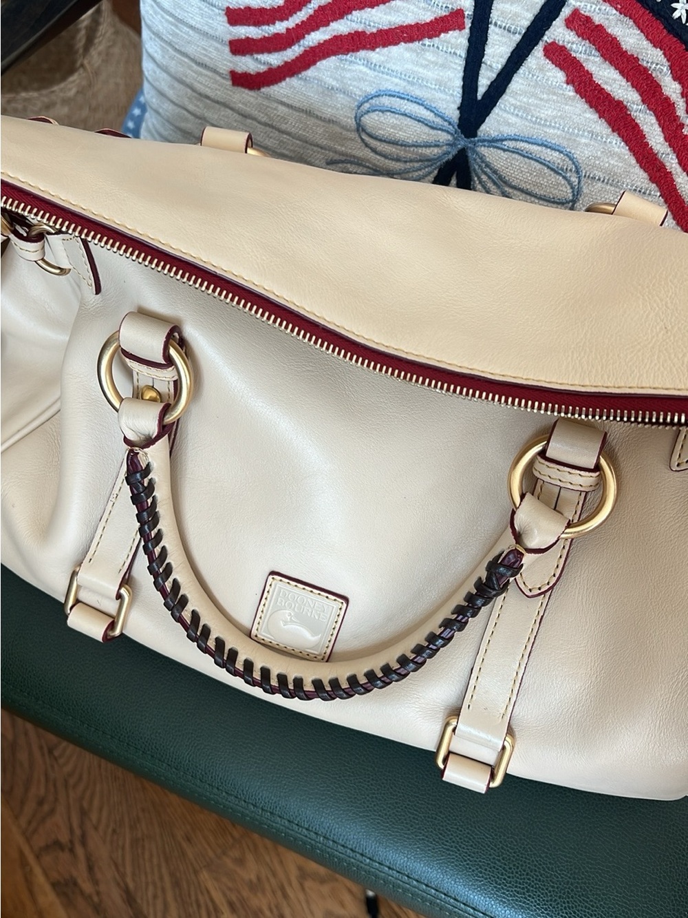 Dooney & Bourke Bone Old Style 15 Florentine Satchel